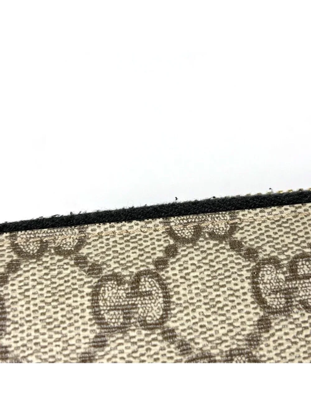 Gucci Wallet GG Marmont Beige Black